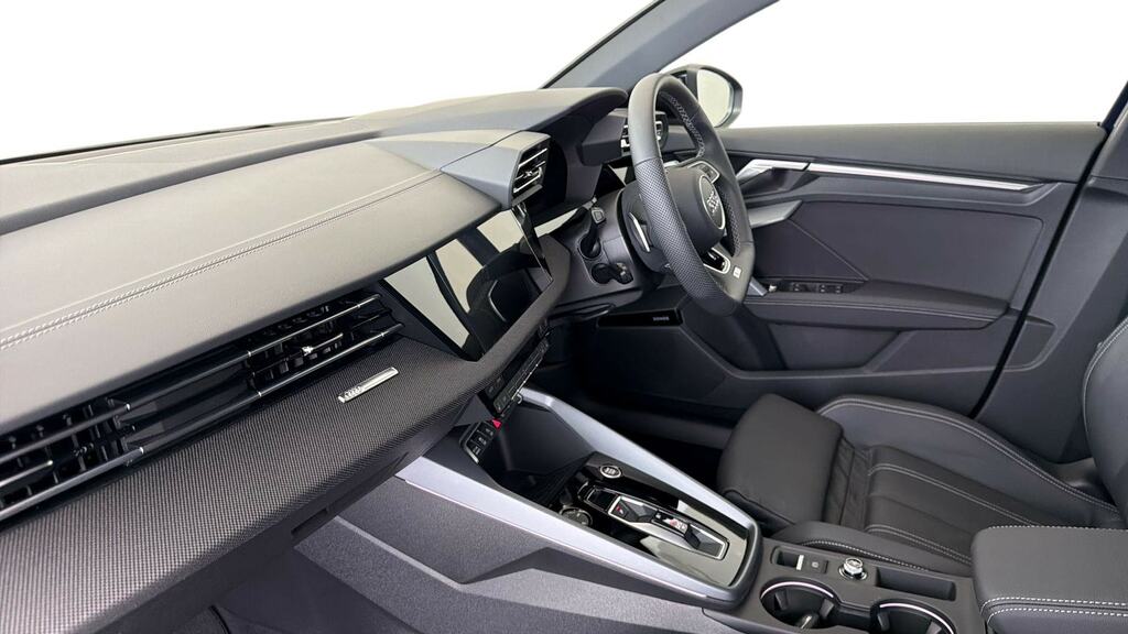 Audi A3 1.5 Tfsi 150 Black Ed S Tronic Tech Pack KP75EFY Blue #2