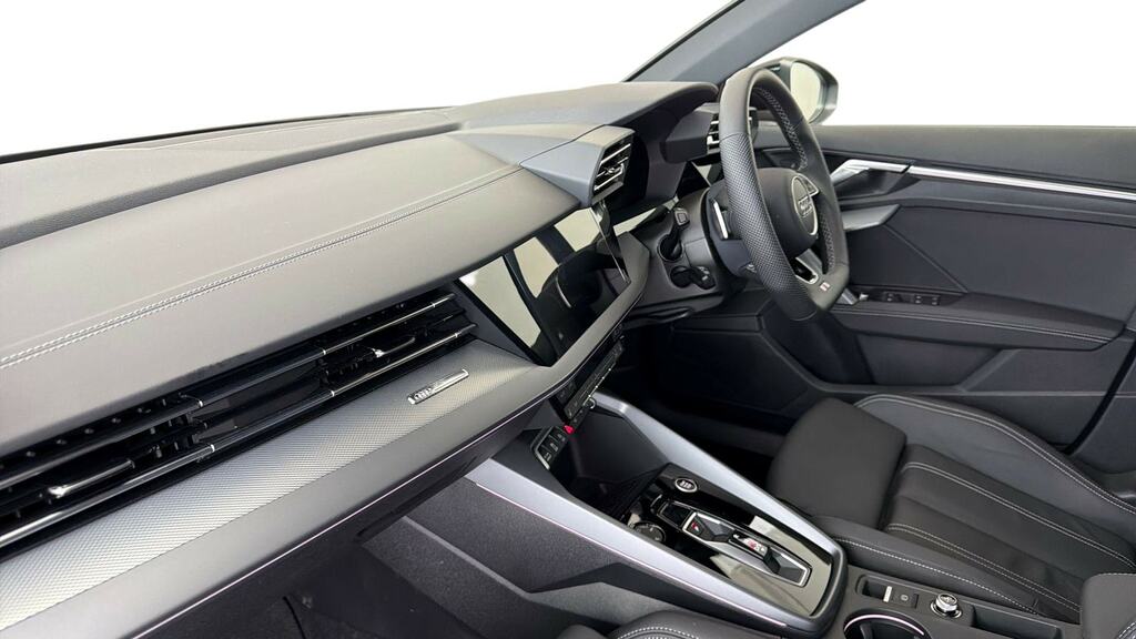 Audi A3 1.5 Tfsi 150 S Line S Tronic KJ25GXS Black #2