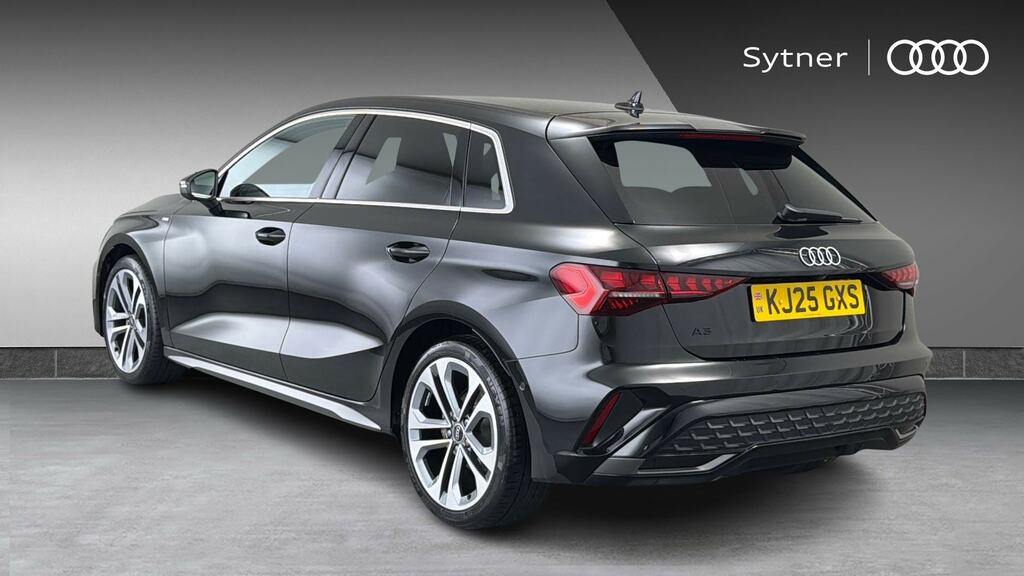 Audi A3 1.5 Tfsi 150 S Line S Tronic KJ25GXS Black #3