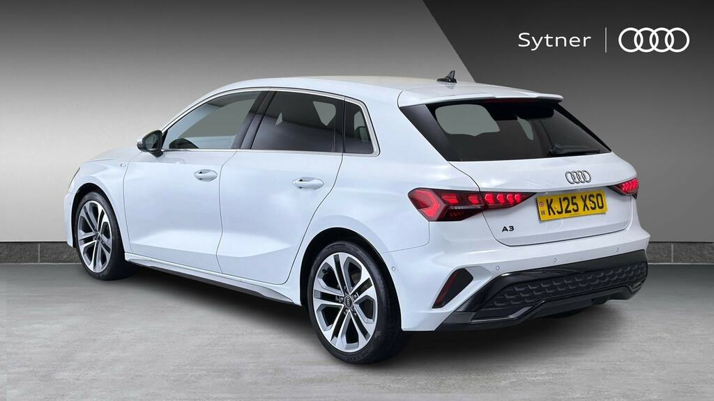 Audi A3 35 Tfsi S Line S Tronic KJ25XSO White #3