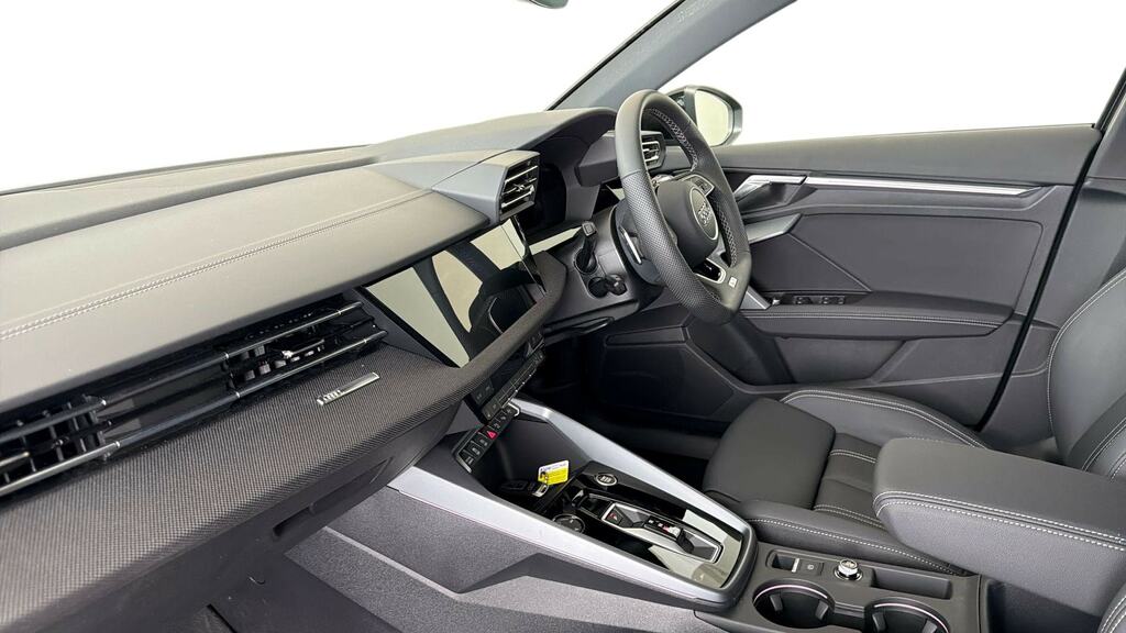 Audi A3 1.5 Tfsi 150 S Line S Tronic KJ25SUH Black #2