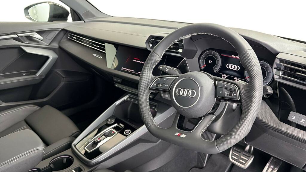 Audi A3 1.5 Tfsi 150 S Line S Tronic KJ25SUH Black #6