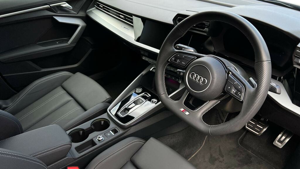 Audi A3 1.5 Tfsi 150 S Line S Tronic YG75SWZ Black #6