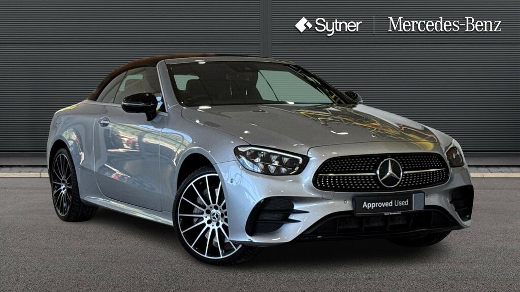 Mercedes-Benz E Class E400d 4Matic Amg Line Night Ed Pre 9G-tronic Silver