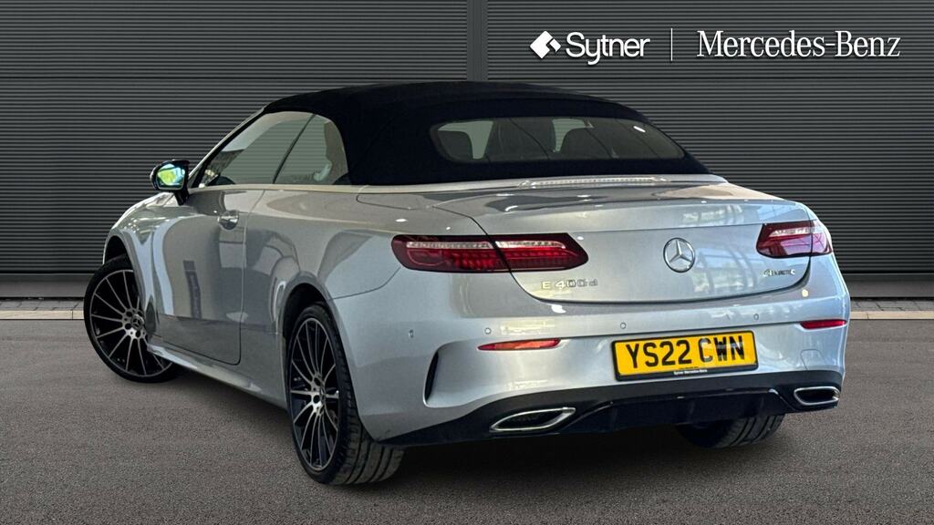 Mercedes-Benz E Class E400d 4Matic Amg Line Night Ed Pre 9G-tronic Silver #3