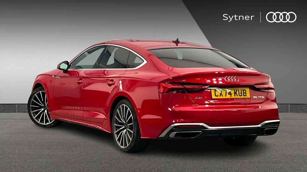 Audi A5 35 Tfsi S Line S Tronic Tech Pack CX74KUB Red #3