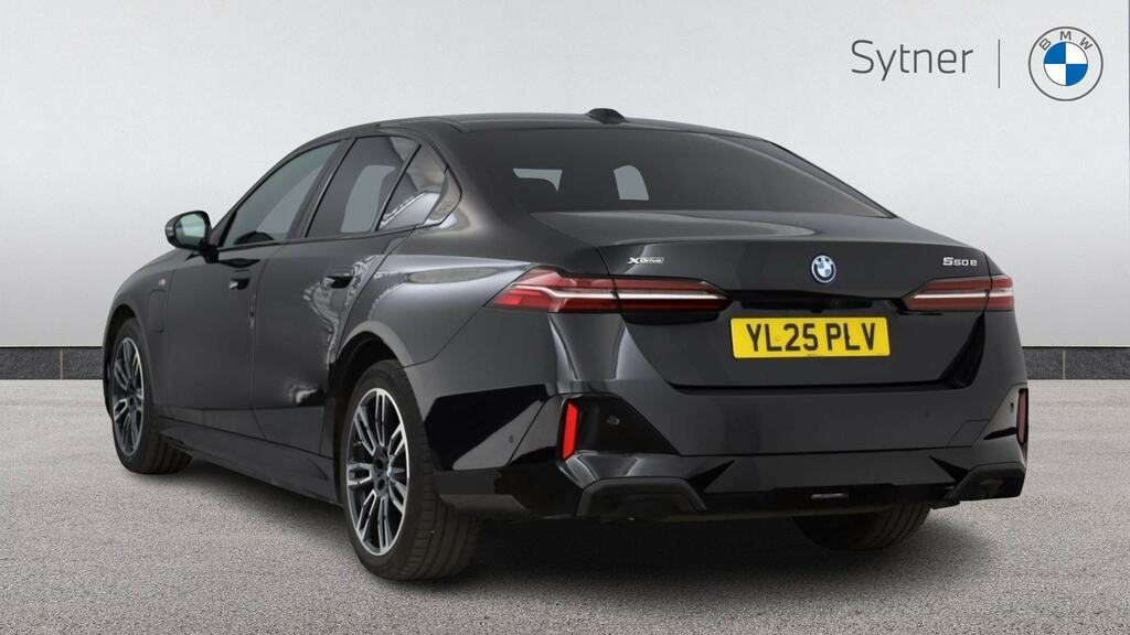 BMW 5 Series 550E Xdrive M Sport YL25PLV Black #2