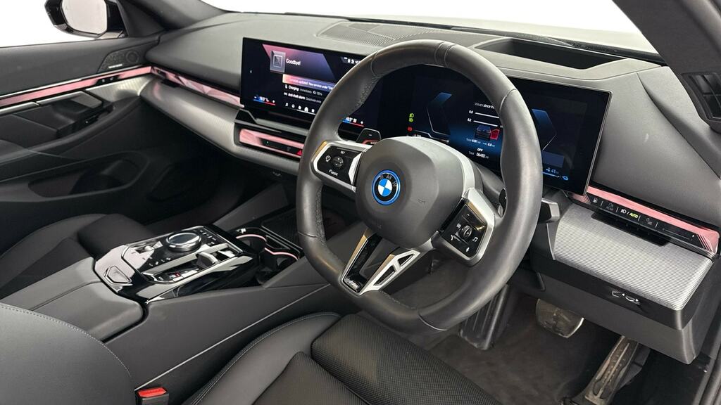 BMW 5 Series 550E Xdrive M Sport YL25PLV Black #6