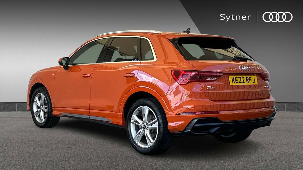 Audi Q3 35 Tfsi S Line S Tronic KE22RFJ Orange #3