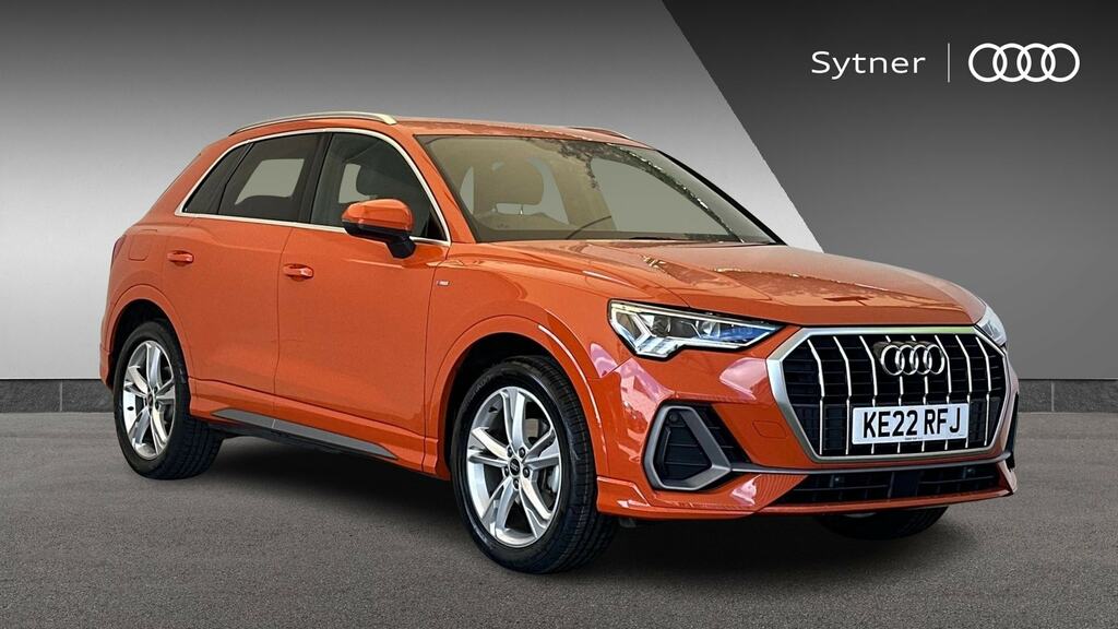 Audi Q3 35 Tfsi S Line S Tronic Orange