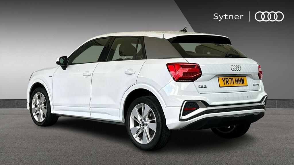 Audi Q2 30 Tfsi S Line Cs YR71HHW White #3
