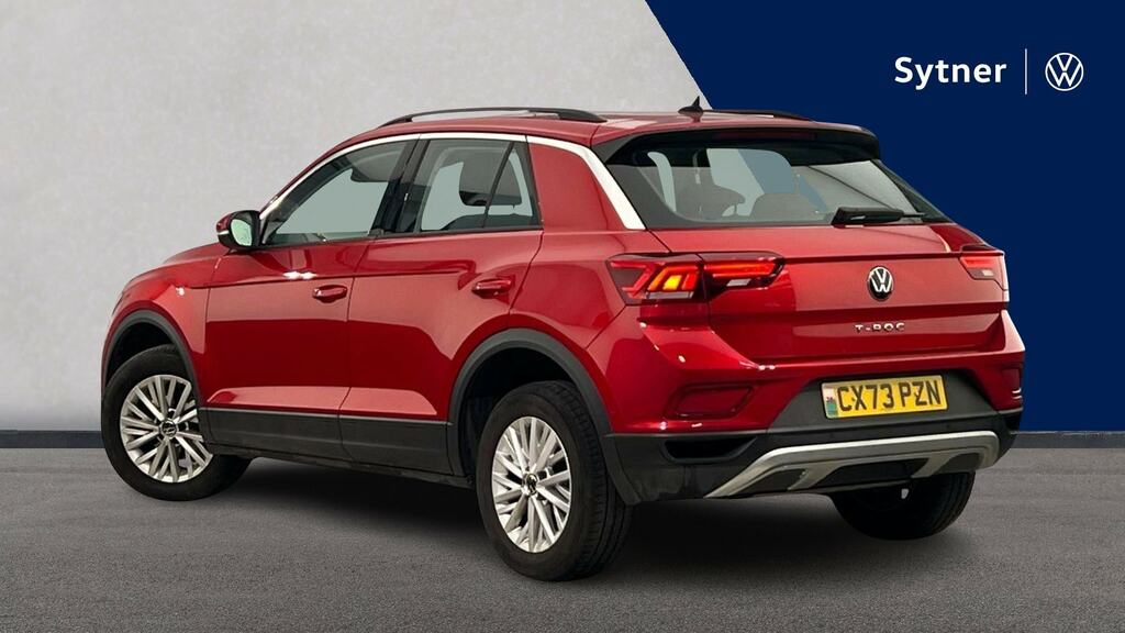Volkswagen T-Roc 1.0 Tsi Life CX73PZN Red #3