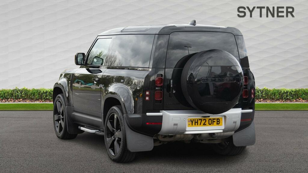 Land Rover Defender 90 3.0 D250 Hard Top Se YH72OFB Black #2