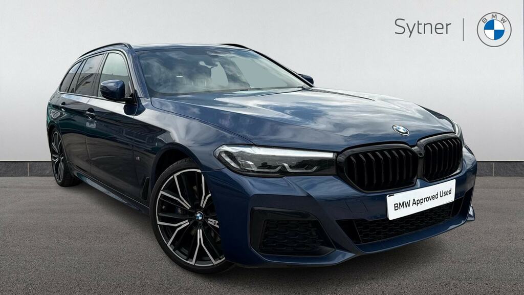 BMW 5 Series 520D Mht M Sport Step Techpro Pack Blue