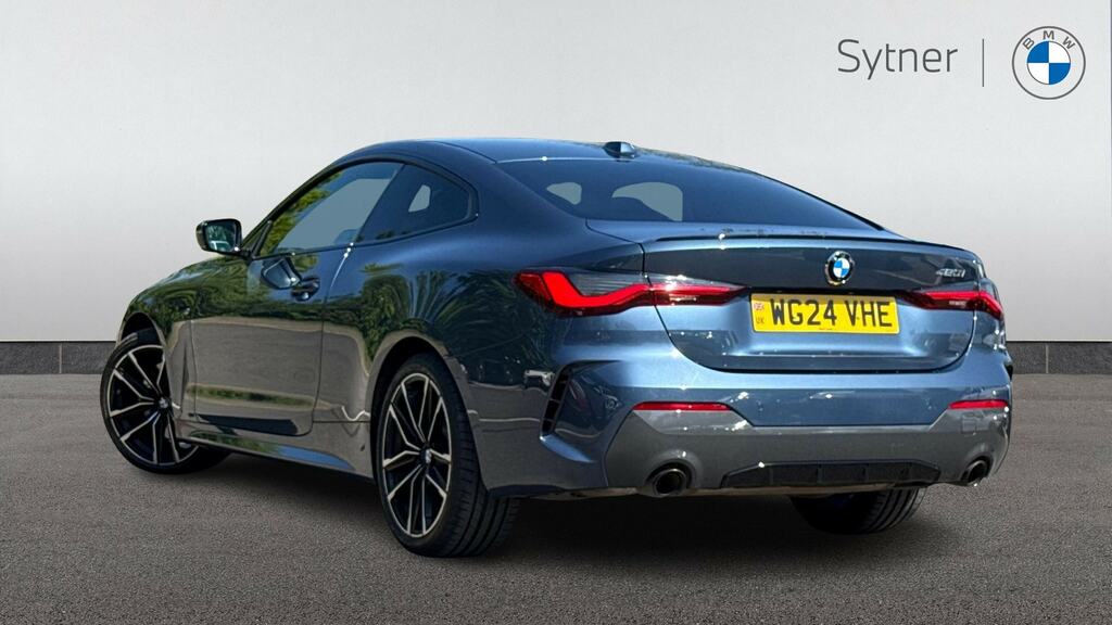 BMW 4 Series Gran Coupe 420I M Sport Step Blue #2