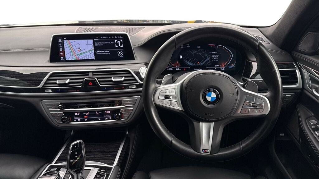 BMW 7 Series 740I M Sport Black #5