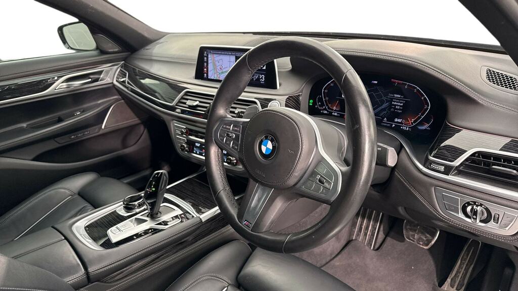 BMW 7 Series 740I M Sport Black #6