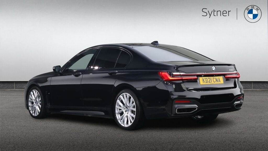 BMW 7 Series 740I M Sport Black #2