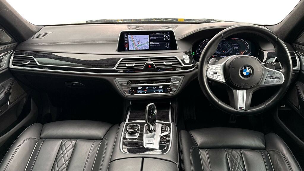 BMW 7 Series 740I M Sport Black #4