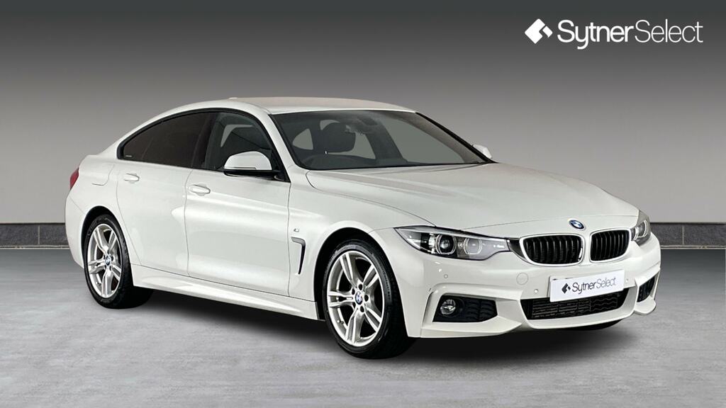 BMW 4 Series Gran Coupe 420D 190 M Sport Professional Media White
