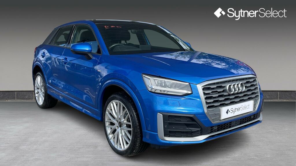 Audi Q2 2.0 Tdi Quattro S Line S Tronic Tech Pack Blue