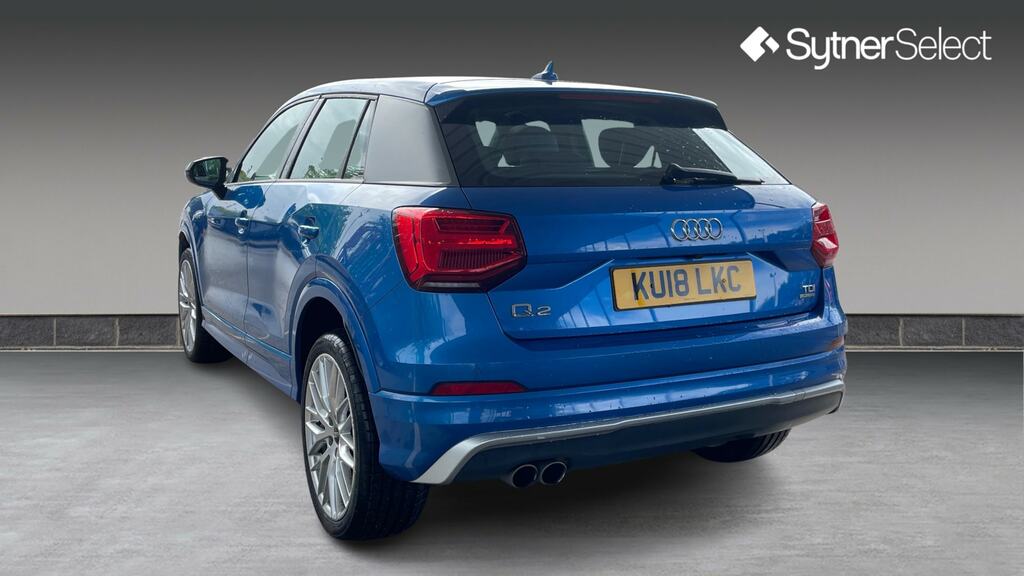 Audi Q2 2.0 Tdi Quattro S Line S Tronic Tech Pack Blue #2