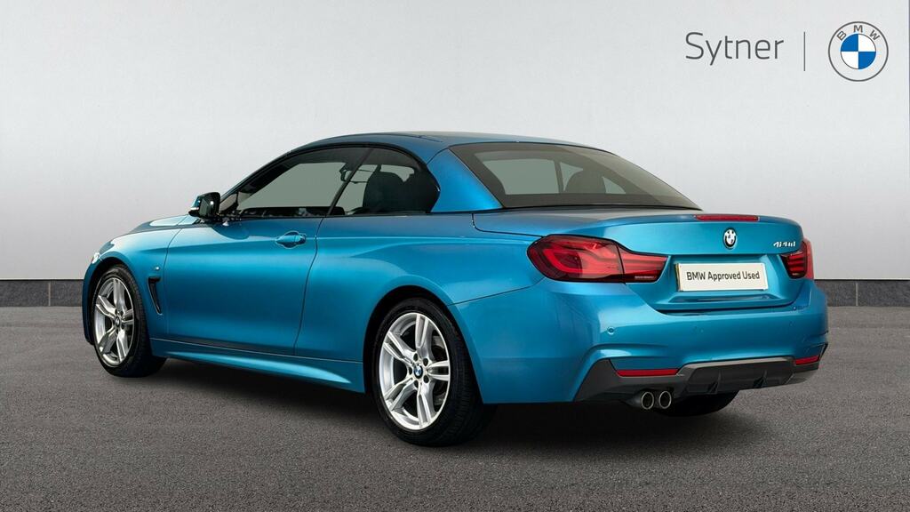 BMW 4 Series 420D 190 M Sport Professional Media Blue #3