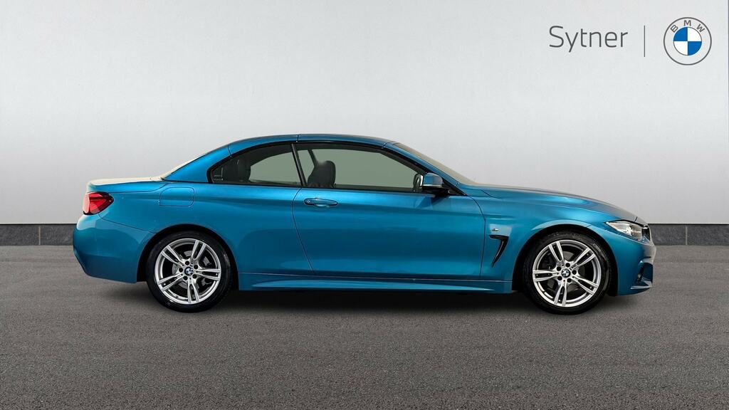 BMW 4 Series 420D 190 M Sport Professional Media Blue #5
