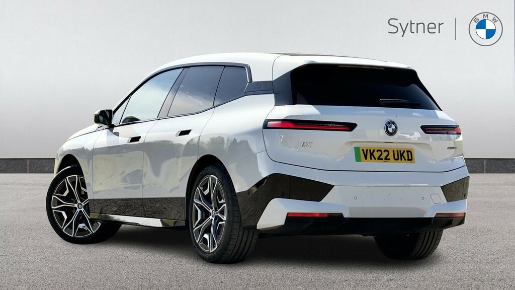 BMW iX 240Kw Xdrive40 M Sport 76.6Kwh VK22UKD White #2