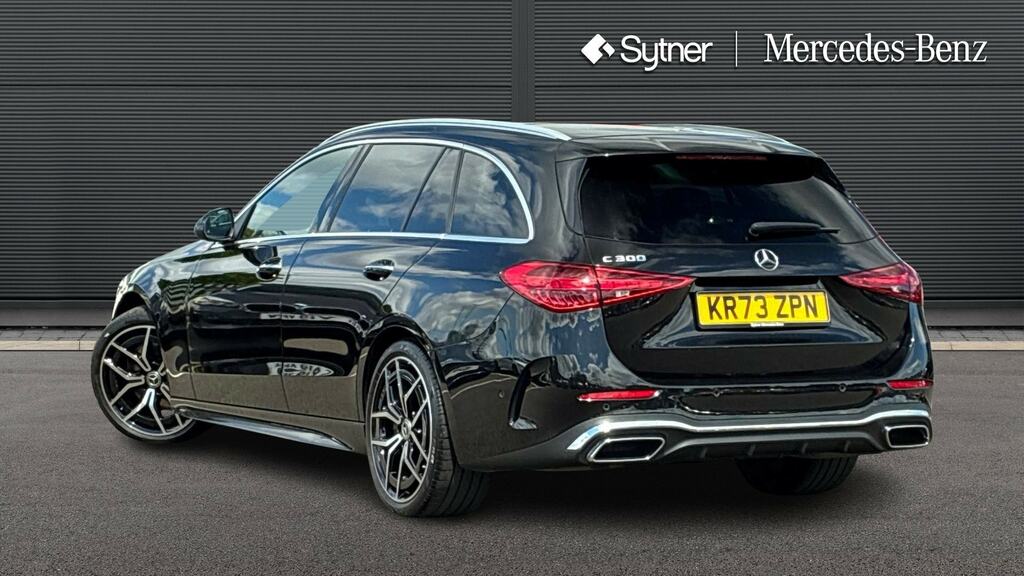 Mercedes-Benz C Class C300 Amg Line Premium Plus 9G-tronic KR73ZPN Black #2