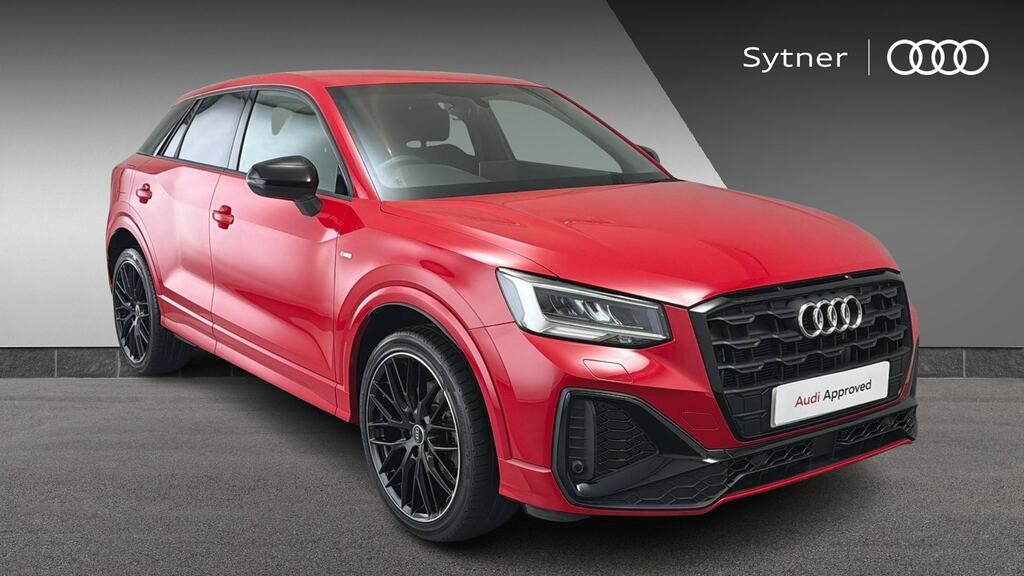 Audi Q2 35 Tfsi Black Edition S Tronic Cs Red