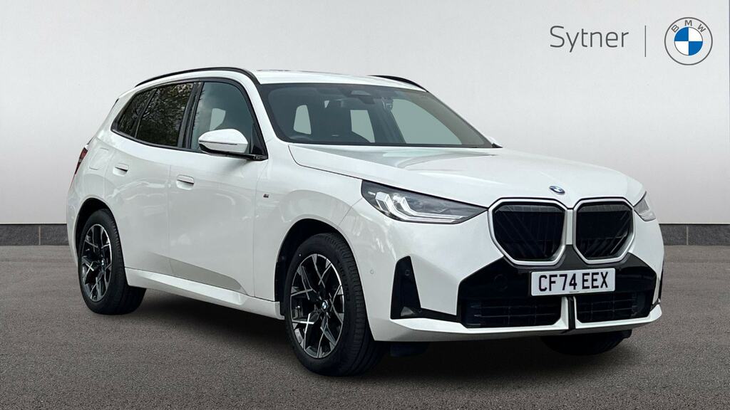 BMW X3 20 Xdrive M Sport Step White