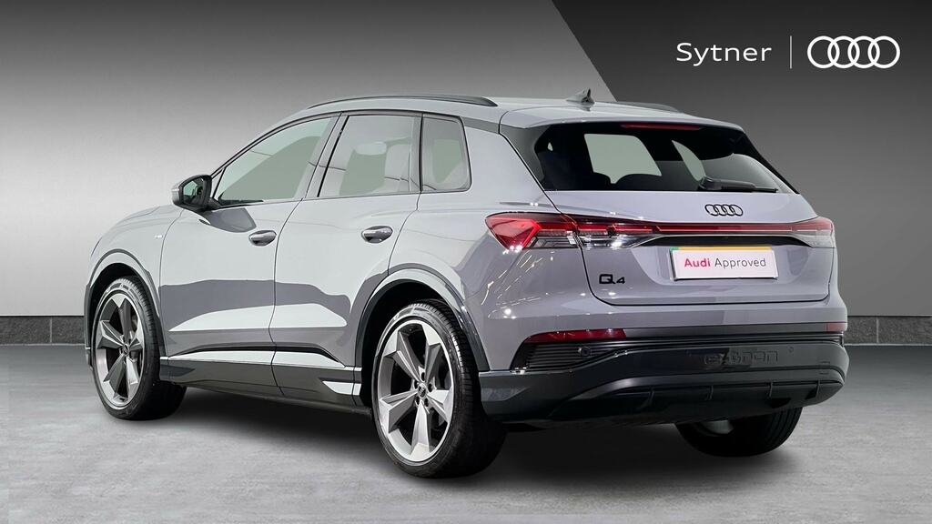 Audi Q4 E Tron 210Kw 45 82Kwh Black Edition Tech Pack DF74FZV Grey #3
