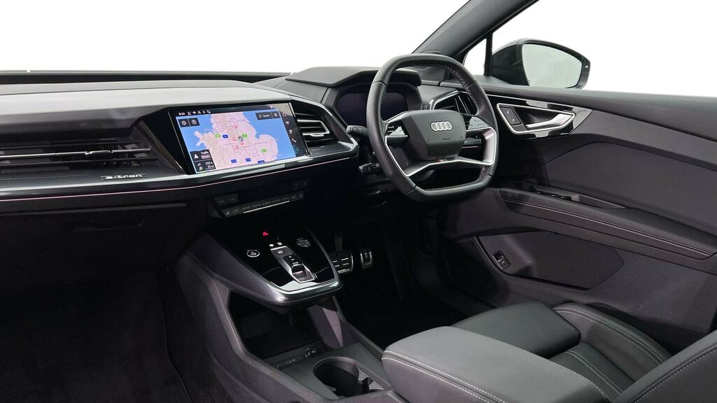 Audi Q4 E Tron 210Kw 45 82Kwh Black Edition Tech Pack DF74FZV Grey #2
