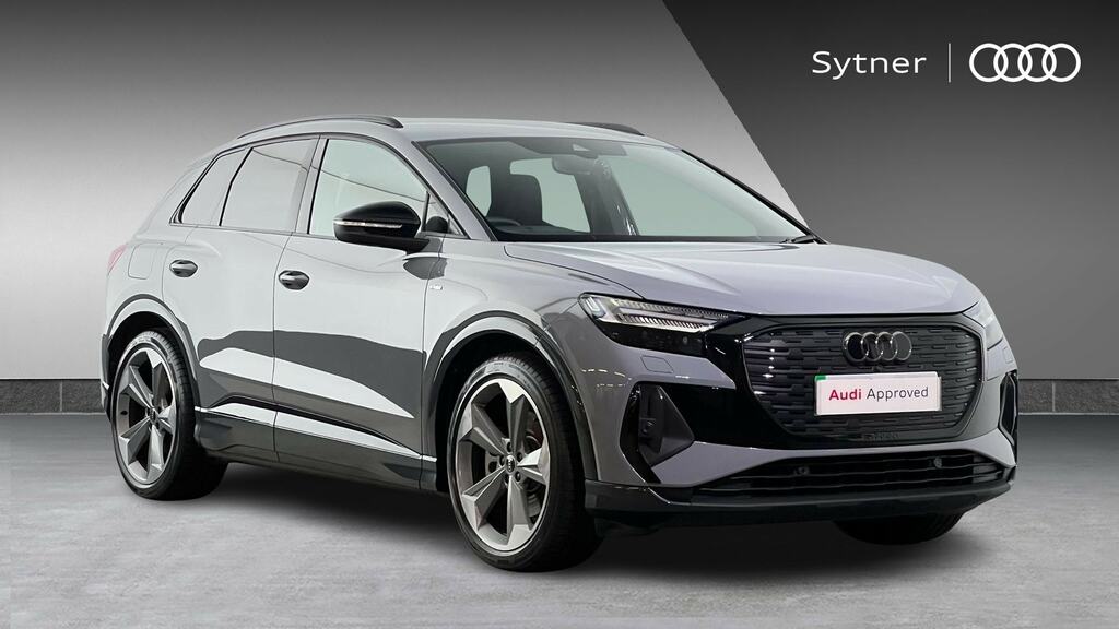 Audi Q4 E Tron 210Kw 45 82Kwh Black Edition Tech Pack Grey