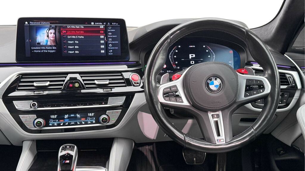 BMW M5 M5 Competition Dct YR21EGW Grey #5