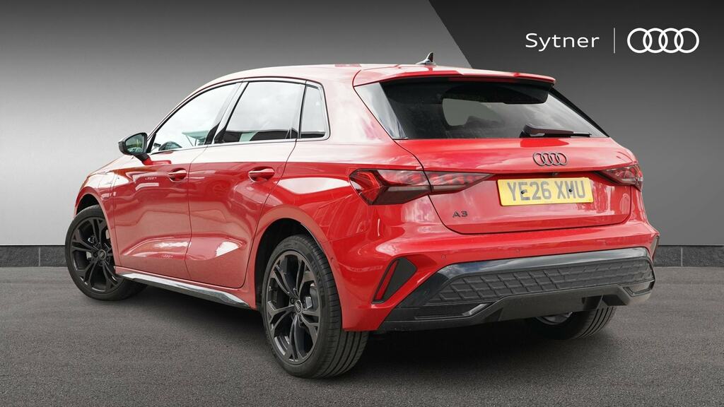Audi A3 1.5 Tfsi E 204 Black Ed S Tronic Tech Pack YE26XMU Red #3