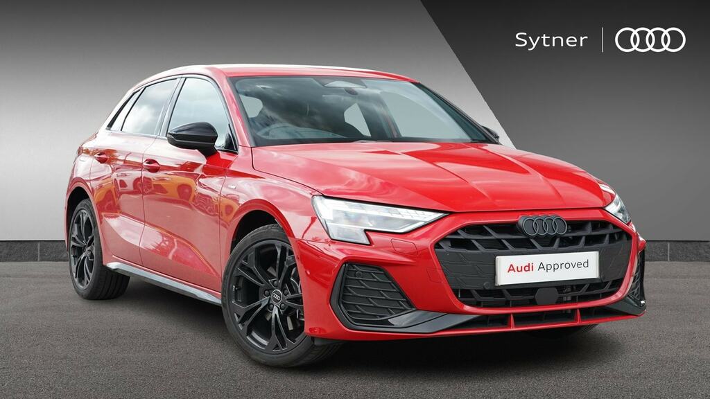 Audi A3 1.5 Tfsi E 204 Black Ed S Tronic Tech Pack YE26XMU Red