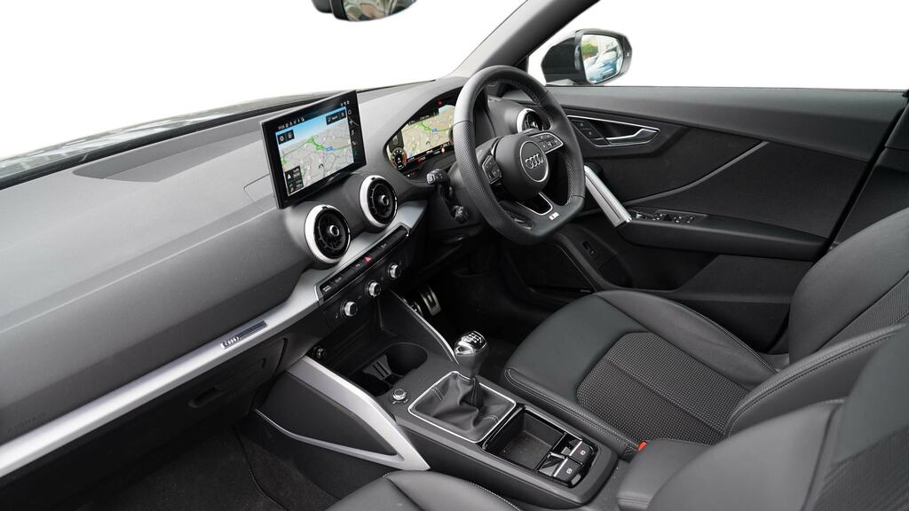 Audi Q2 30 Tfsi 116 Black Edition Tech YK75JUV Black #2
