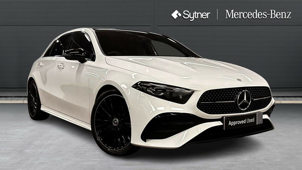 Mercedes-Benz A Class A180 Amg Line Premium Plus White