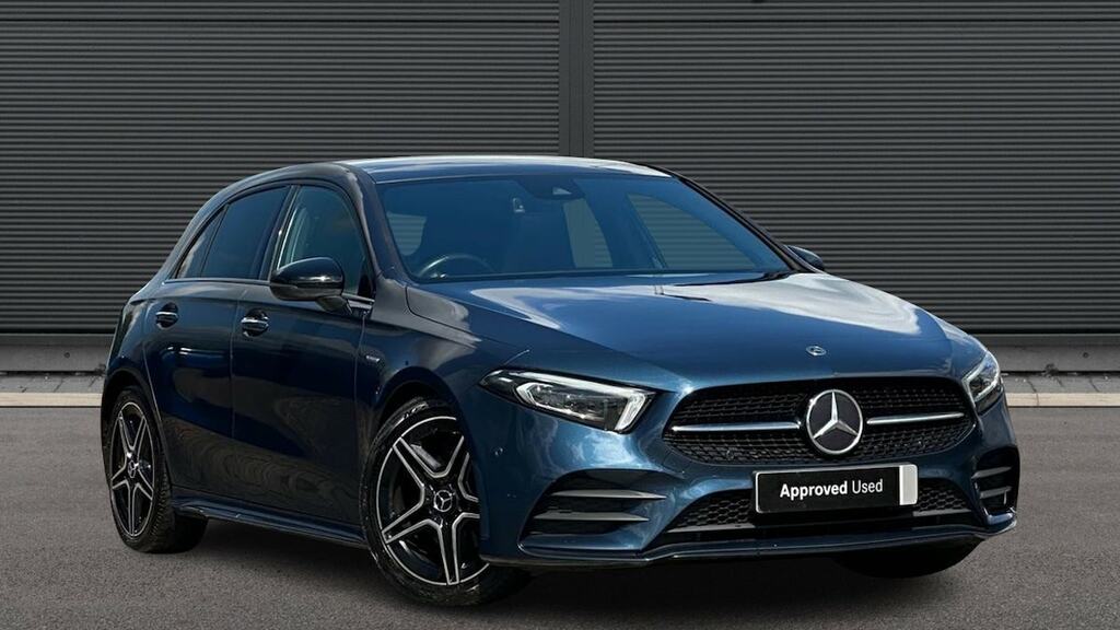 Mercedes-Benz A Class A180 Amg Line Premium Plus Edition Blue