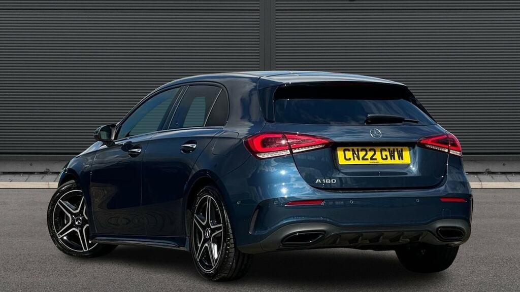 Mercedes-Benz A Class A180 Amg Line Premium Plus Edition CN22GWW Blue #2