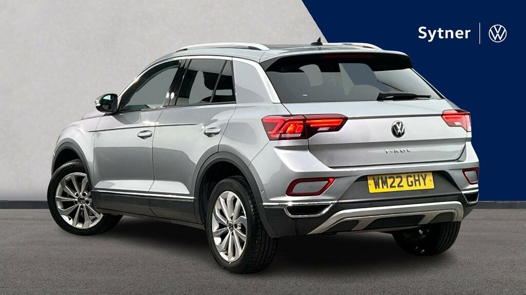 Volkswagen T-Roc 1.5 Tsi Style Dsg WM22GHY Silver #3