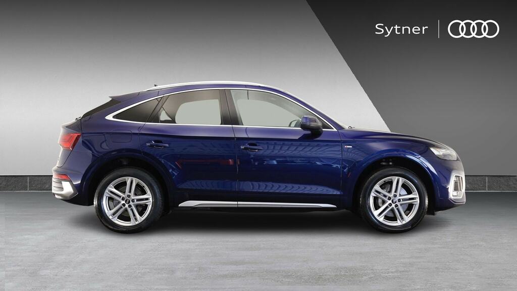 Audi Q5 50 Tfsi E Quattro S Line S Tronic LR71VOB Blue #4