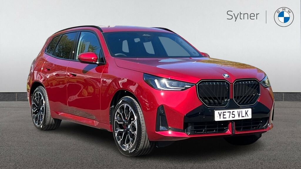 BMW X3 20 Xdrive M Sport Step Techpro Pk Red