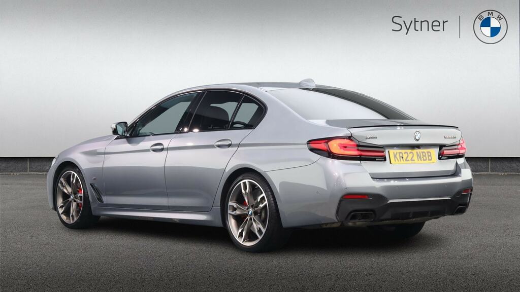 BMW 5 Series M550i Xdrive Grey #2