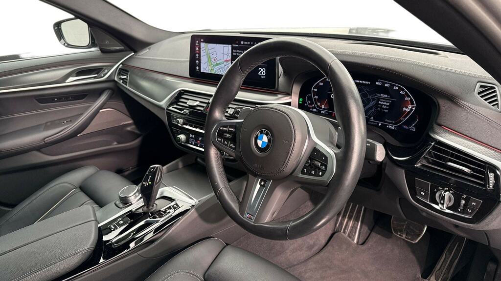BMW 5 Series M550i Xdrive Grey #6
