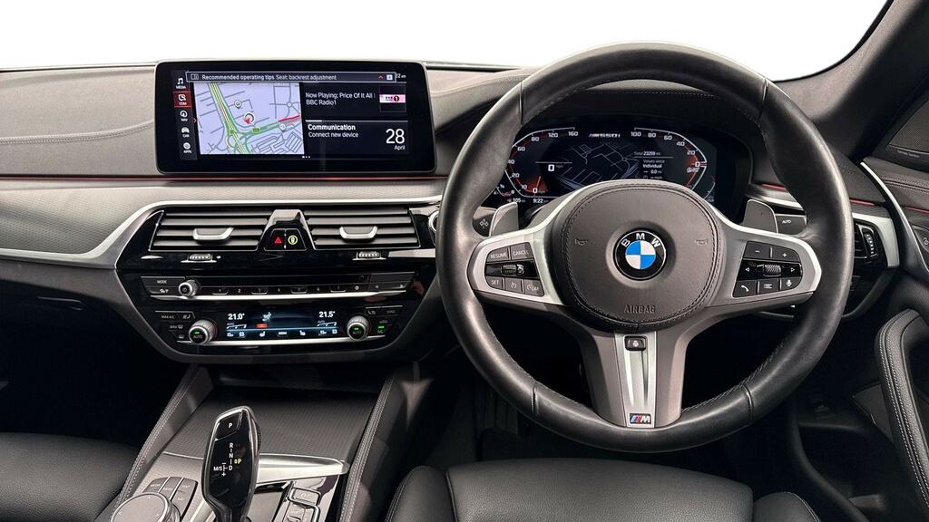 BMW 5 Series M550i Xdrive Grey #5