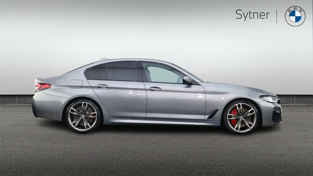 BMW 5 Series M550i Xdrive Grey #3
