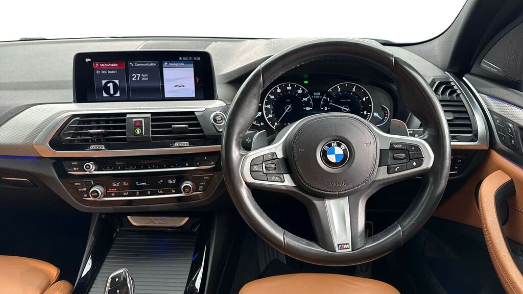 BMW X3 Xdrive30d M Sport Step Plus Pack SW68NJZ Black #5